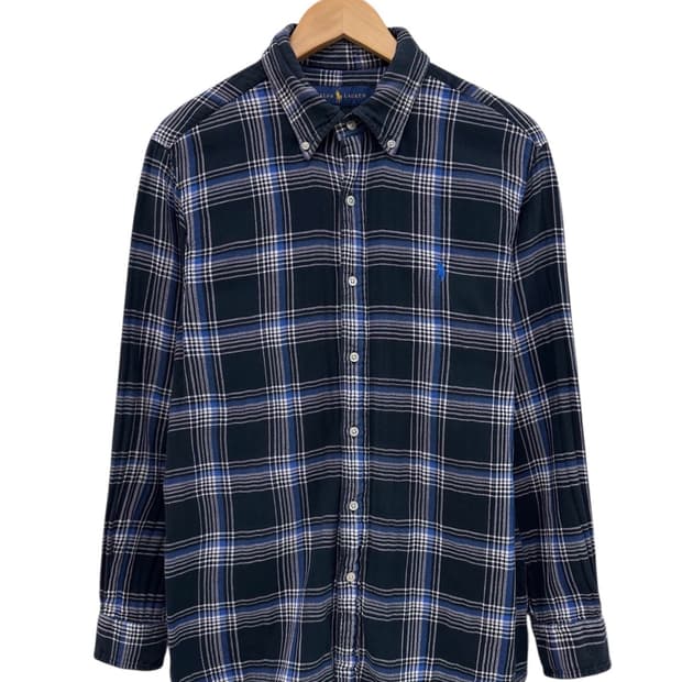 폴로 체크셔츠 다크 네이비 (L) 