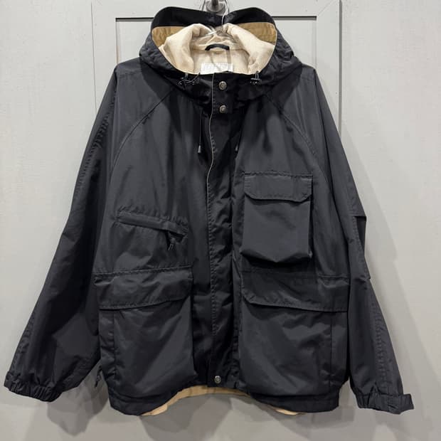 2 아웃스탠딩 나일론 바람막이 헌팅 후드 자켓