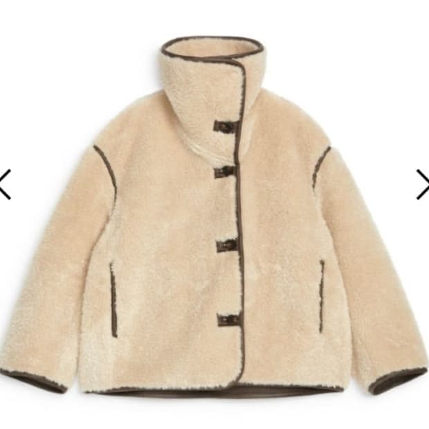 아르켓 숏 파일 자켓 포퍼자켓 xs