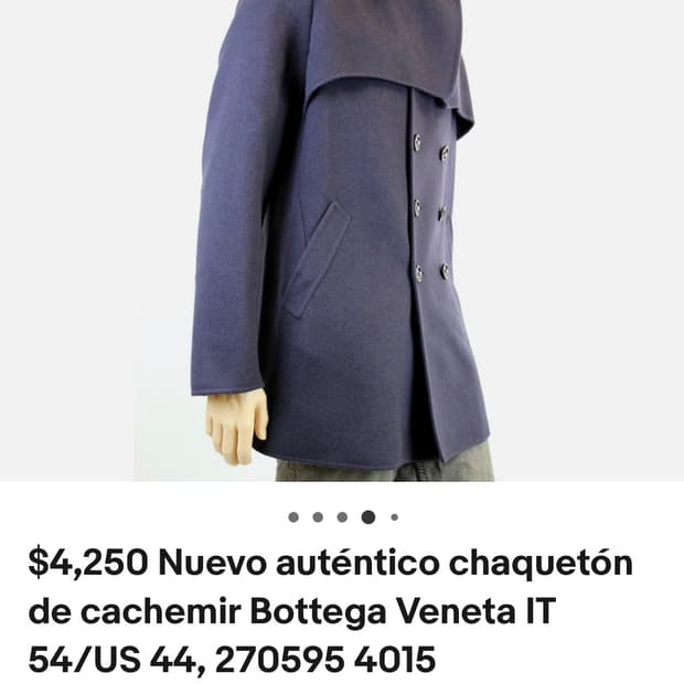 보테가베네타 캐시미어100 피코트