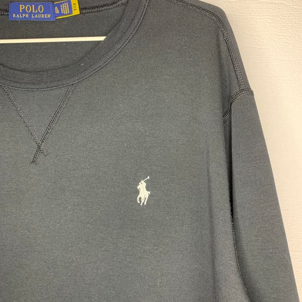 폴로 랄프로렌 블랙 맨투맨