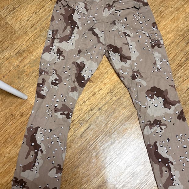 하이퍼데님 카모 플레어팬츠