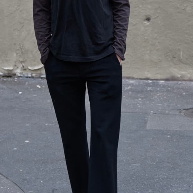 머듈 슬랙스 블랙 2사이즈