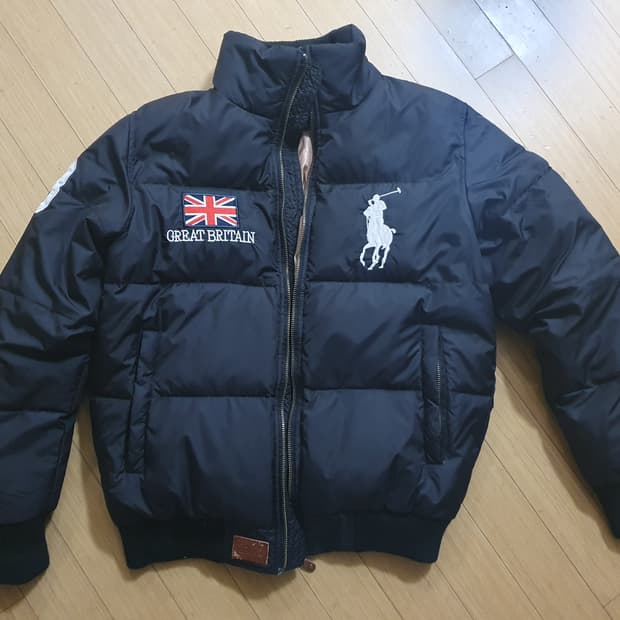 폴로 빅포니 패딩 M