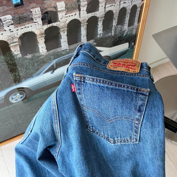 Levis 리바이스 550 데님 릴랙스핏 32x32 