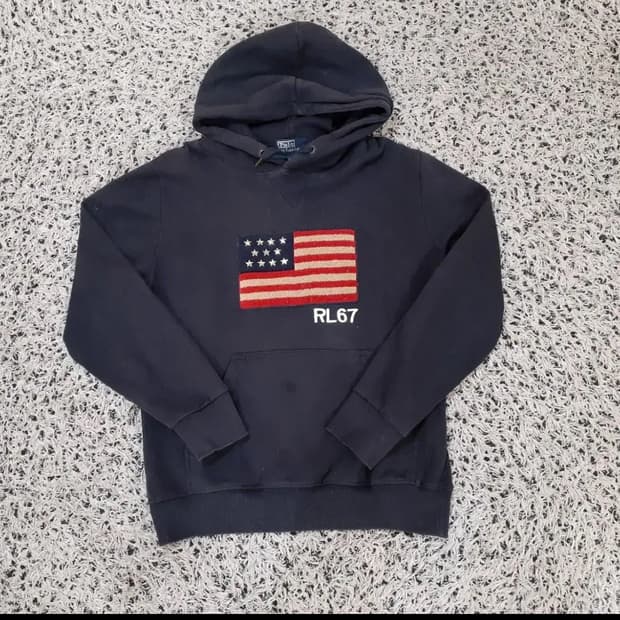 폴로 성조기 후드티🔥