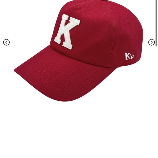 카미엔 코인서울 볼캡 레드 os