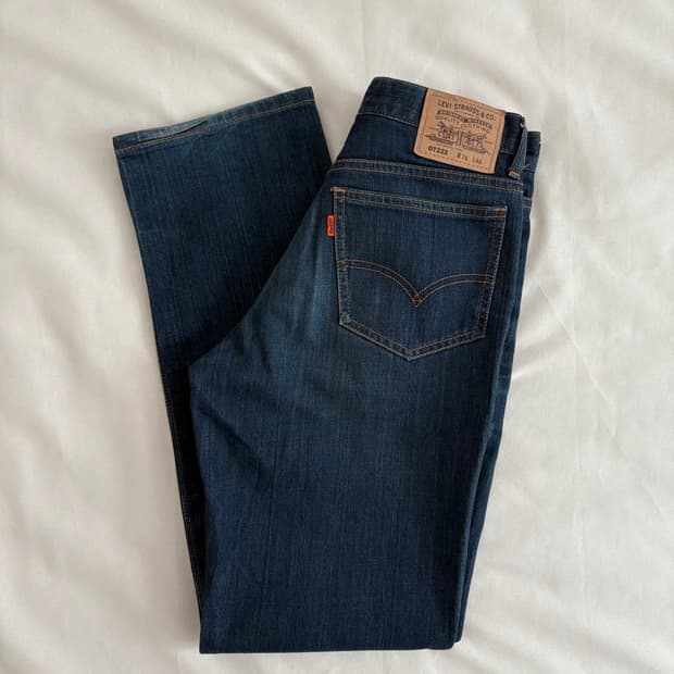 리바이스 LEVI’S ot222 dark denim pants 30X34