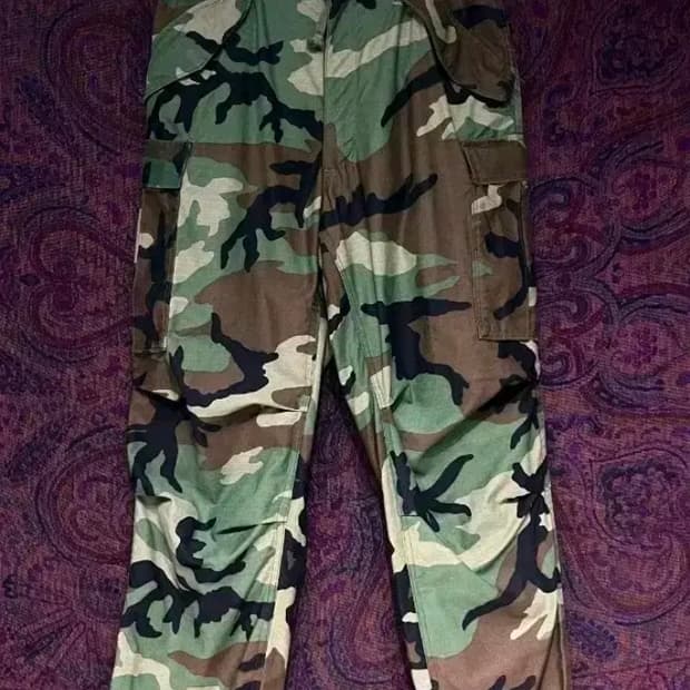 미군 M-65 우드랜드 카고팬츠