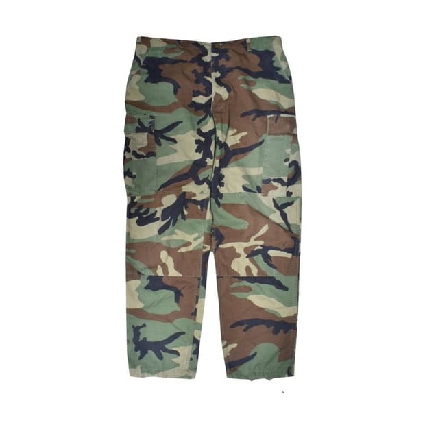오리지널 미군 카모 립스탑 bdu팬츠 카고 바지 LR N0838