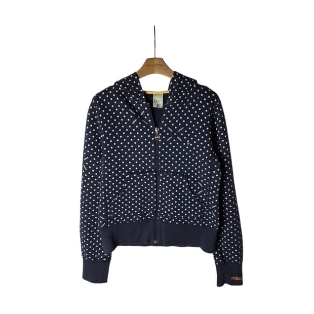 [Adidas] 아디다스 도트 후드집업