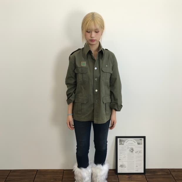 Big Loon Military Shirt Jacket