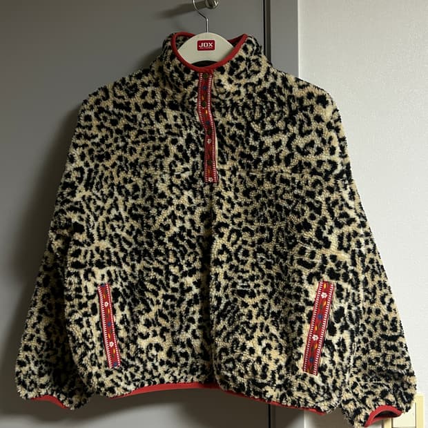 더그레이트 플리스 하프버튼 (비이커구매)