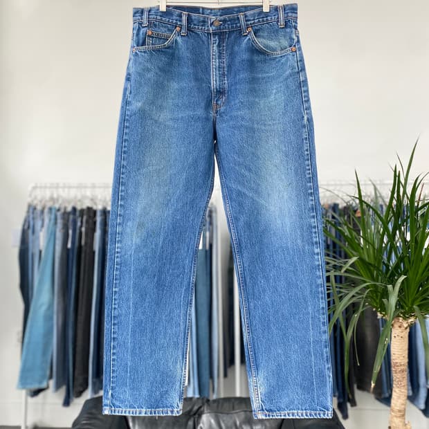 리바이스505 90s Orange Tab 34사이즈 a5737
