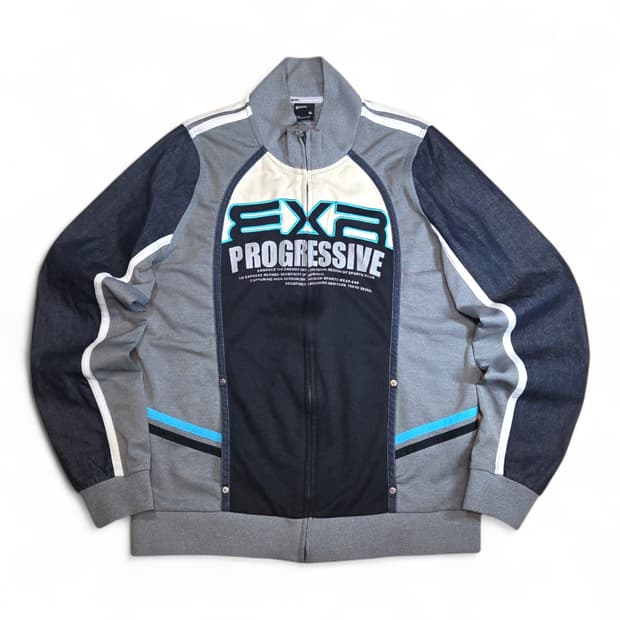 EXR 빅로고 레이싱 트랙탑 져지 (XL)
