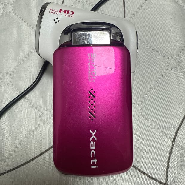 산요작티 캠코더 ca100