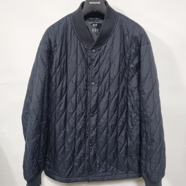 유니클로 웜패디드 퀼팅 블루종 XL