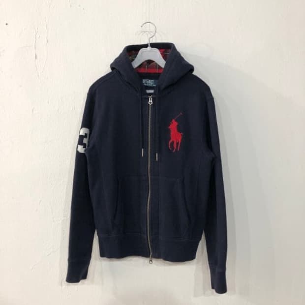 폴로 빅포니 후드집업