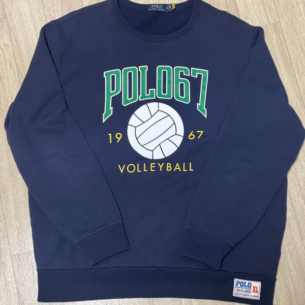 폴로 랄프로렌 1967 발리볼 맨투맨 xl