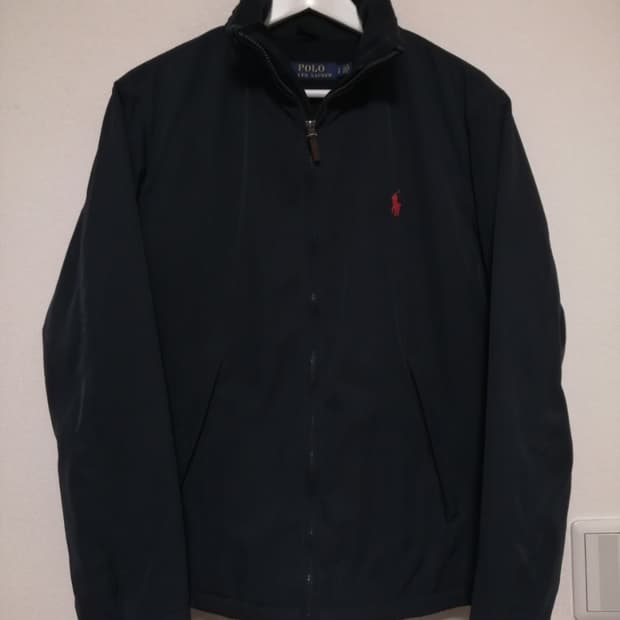 폴로 랄프로렌 바리쿠다 기모 블루종 점퍼