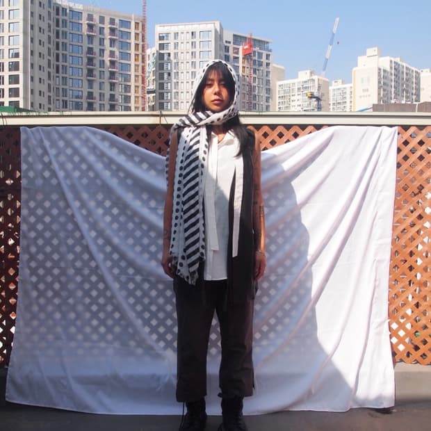 MOSCHINO 모스키노 슬리브리스 블라우스