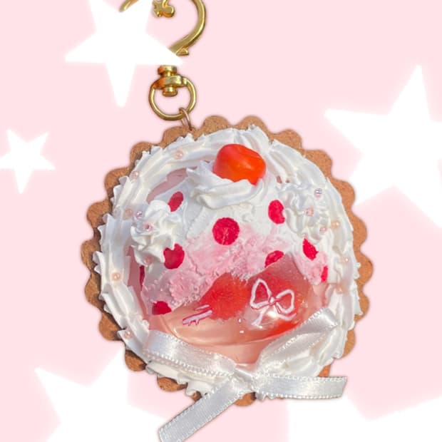 체리젤로 타르트키링(cherryjello tart keyring)
