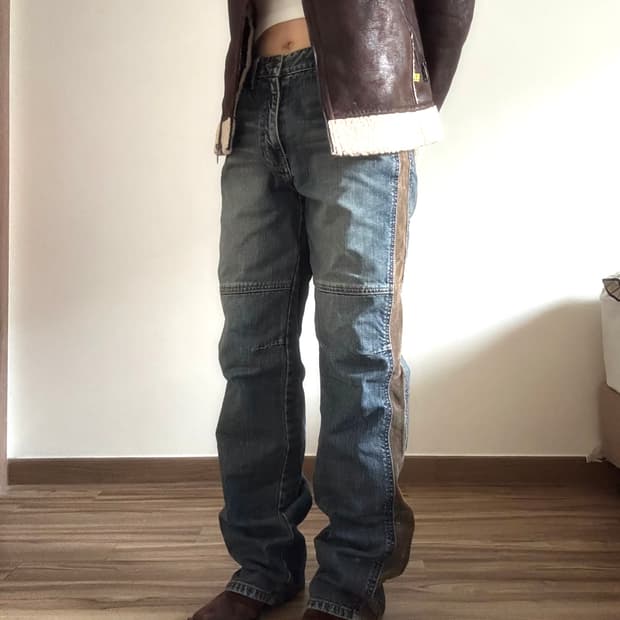 그런지 데님 팬츠