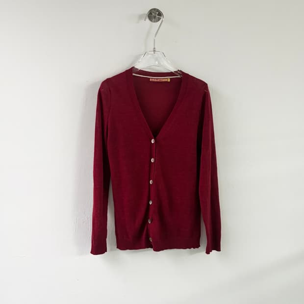 베이비 알파카 가디건