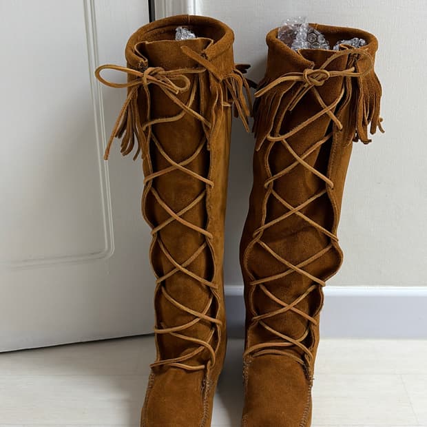 미네통카 롱부츠 240 