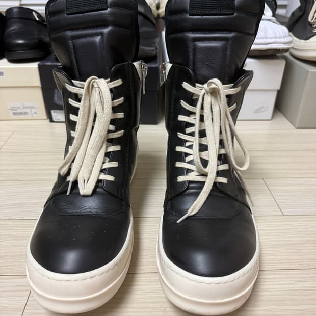 릭오웬스 지오바스켓 45사이즈 상태 최상급