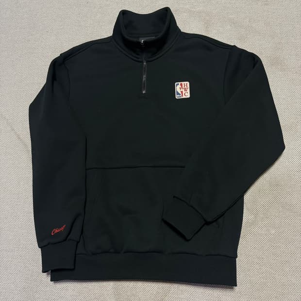 NBA 할리우드 클래식 시카고 하프집업 맨투맨