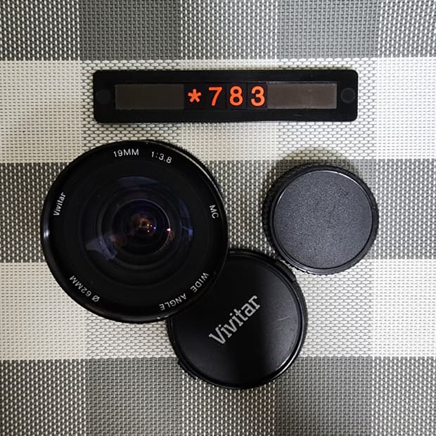 미놀타 마운트 비비타 19mm 와이드앵글 3.8 광각렌즈