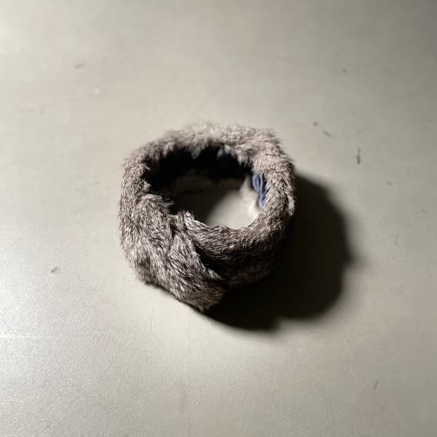 Moon Bat  Fur Neck Warmer