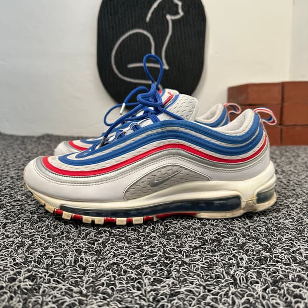 나이키 에어맥스 97 흰파빨 260mm
