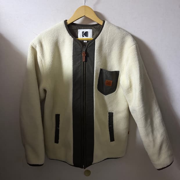 코닥 세미오버핏 패딩 플리스 자켓 K1323LFJC3