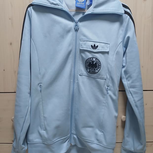 아디다스 독일 스카이블루 져지