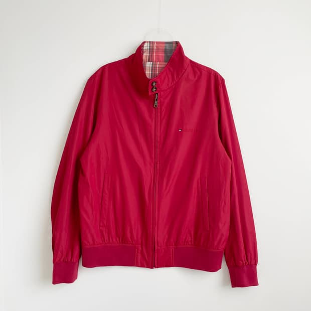  F2 타미힐피거 레귤러핏 클럽 해링턴 재킷 100사이즈