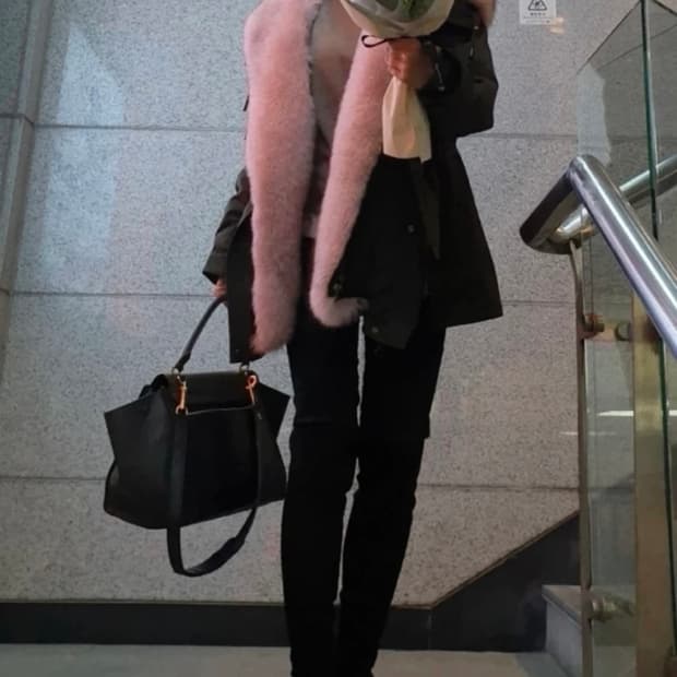 폴뮤지엄밍크퍼패딩