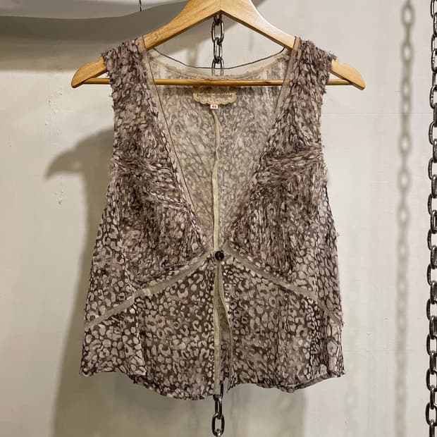 레오파드 패턴 페어리 그런지 베스트