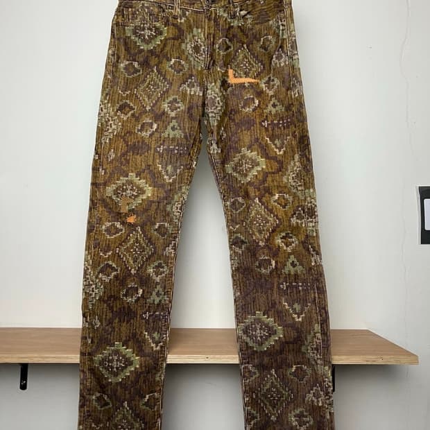 캐피탈 에스닉 코듀로이 팬츠