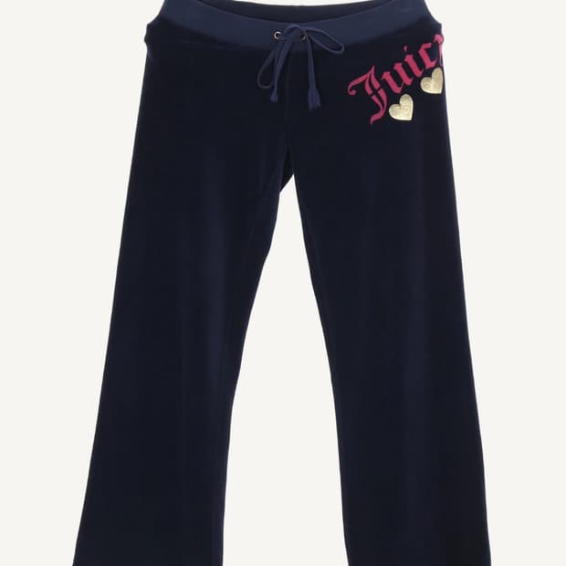 쥬시꾸뛰르 트레이닝팬츠 로우웨이스트