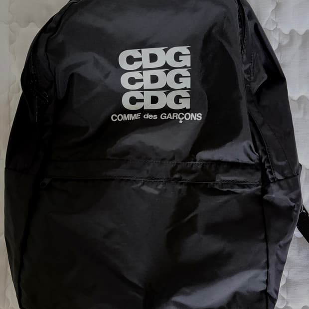CDG 꼼데가르송 백팩 블랙