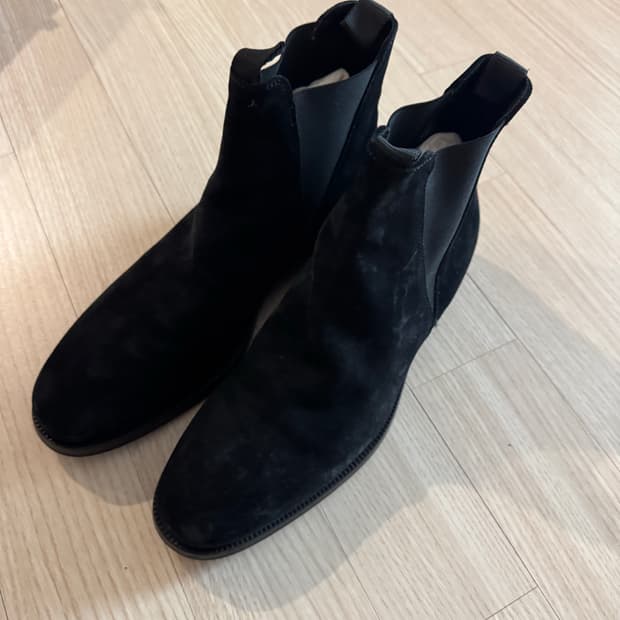 아크네 블랙 앵클 부츠 41사이즈