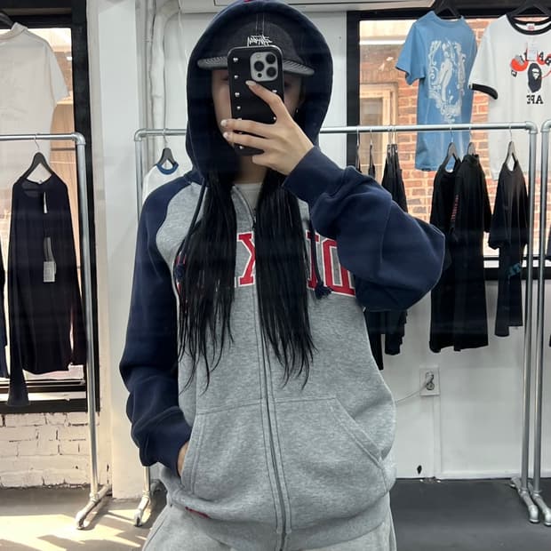 디키즈 빅로고 나그랑 후드집업