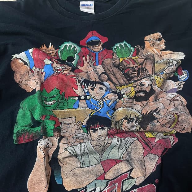 90’s street fighter t-shirt