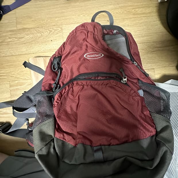 몽벨 고프코어 백팩