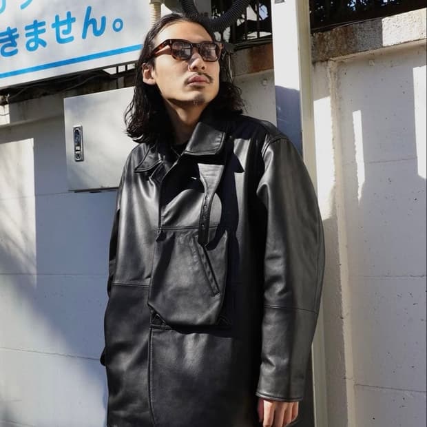 (2) ccu leather 레더 가죽자켓