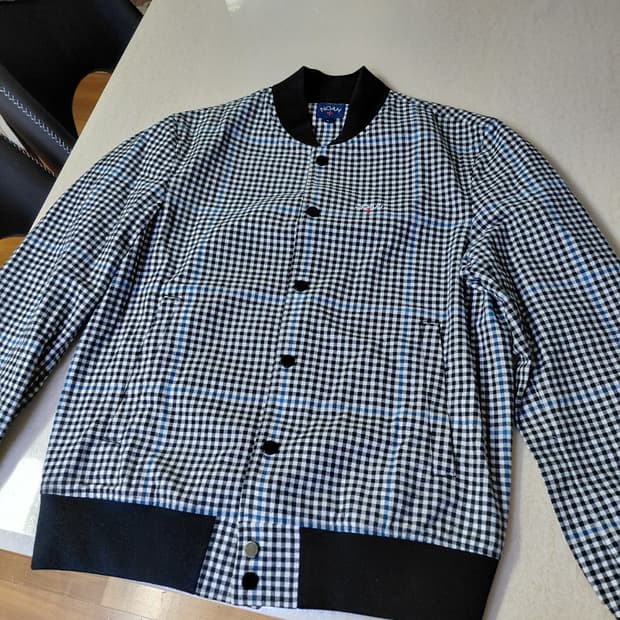[S] Noah tartan pattern jacket