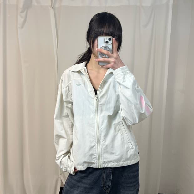 Adidas Firebird graphic windbreaker