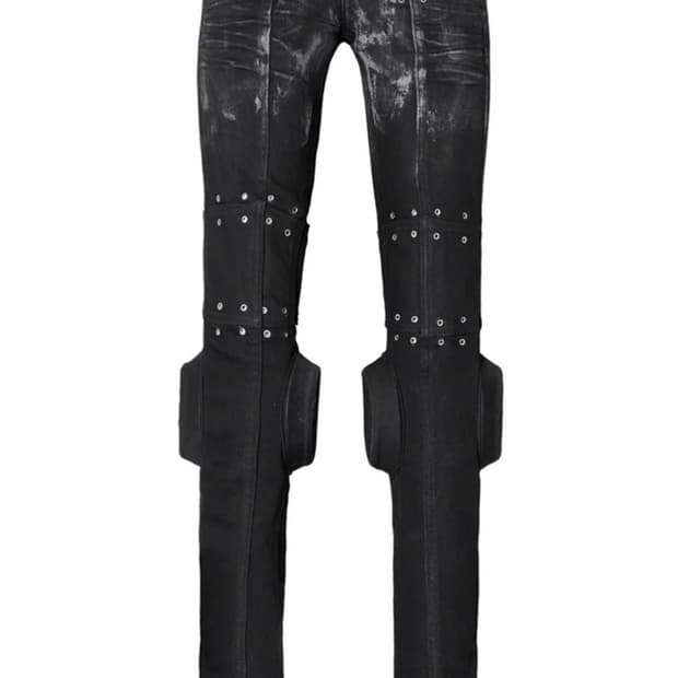 Feng system GEN SKINNY FLARED DENIM